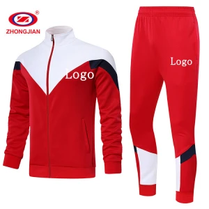 Casual Sport Slim Fit Polyester Track Suit Men Jogger Tracksuit With Own Design and Logo
