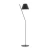 Import ce certificate e27 holder fabric, wooden and iron indoor use floor lamp from China