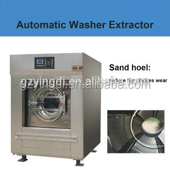 CE Certified Front Loading Automatic Washing Machine,25-120kg commercial laundry washing machine price ,hotel laundry equipment