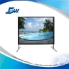 CE Marked Remote Control Outdoor Projection Screen/Quick Fast Fold Projector Screen