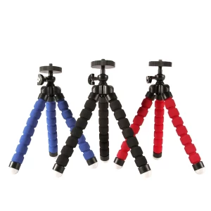 Cell mobile Phone Tripod Mini Tripod for iPhone &amp; Android Includes Remote Shutter