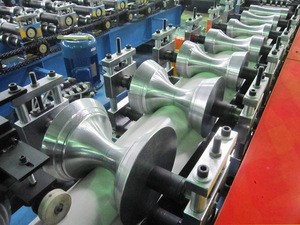 Chain Drive Computer Control System Ridge Capping Roll Forming Machine with Tile Sheets