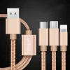 Charging Cable USB Type C  Fast Charging Wire Cord Mobile Phone Auto Interior Accessories Car Charging Cable