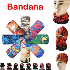 Cheap custom printing outdoor seamless tube bandana/colorful headwear