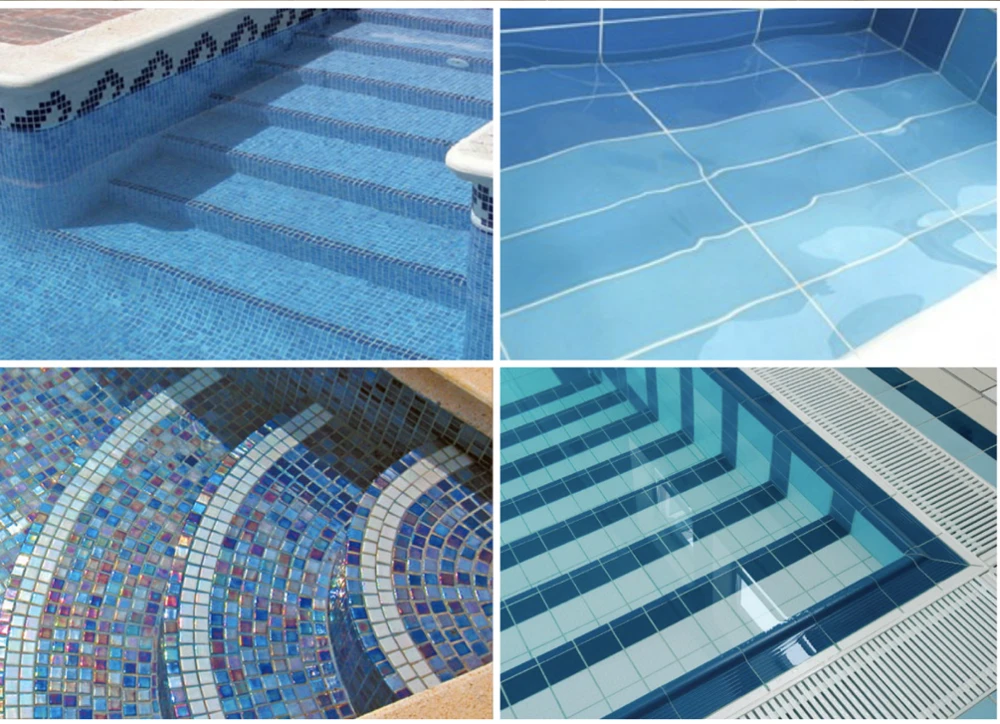 cheap price blue glass Mosaic Tile swimming pool tile  mosaic  tiles