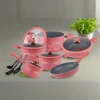 Chef High Quality Nonstick Kitchen Set / Cookware Set - 325 _ Signature Series 14 Pcs New Classic Design