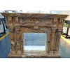 Chimeneas de marmol precios onyx marble surround stone fireplace
