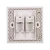 Import china best price dual  port  face plate double  port CAT6 face place 86 style 2 port wall mounted RJ45 from China