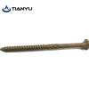 China decking screw countersunk ribbed head type 17 point self drilling screw
