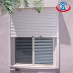 China Factory Fashion Metal Roller Shutter/Rolling Window  For Sliding Window