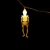 Import China factory Halloween human skeleton LED String light up in Holiday Lighting from China