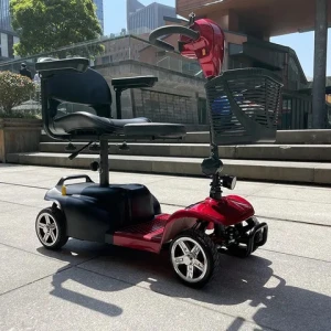 China factory price elderly and children use scooter wheelchairs two seat electric mobility scooters with good material