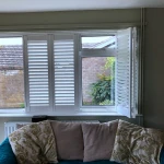 China factory window shutters prefab house plantation shutters from china