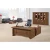 Import China General Manager Desk Modern Design CEO Office Desk For Commercial Wood Luxury Office Furniture Executive Desk from China