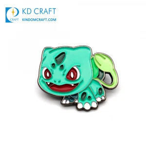China manufacturer bulk cheap custom metal cute cartoon animal anime soft hard enamel pin badge for promotion