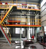 China roof building material small automatic bituminous torch applied waterproofing membrane machinery