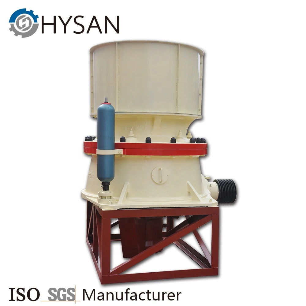 China stone cone crusher hydraulic machine with ISO certification