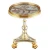Import China supplier own design hot sale carved wooden antique painted end table with direct price from China