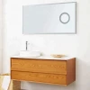 China Supplier Wall Hung Solid Wood Modern Bathroom Vanities