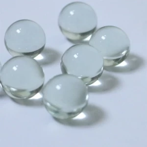 China supply transparent glass beads for Wine bottle cap