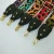 Import Chinber 130cm Detachable Black Leather Leopard Bag Straps With Rivet from China