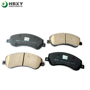 chinese auto parts factory supply D1555 front axle brake pads set for VW