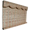 Chinese beautiful printed bamboo curtains /binds/shades/shutter weave by colored ribbon