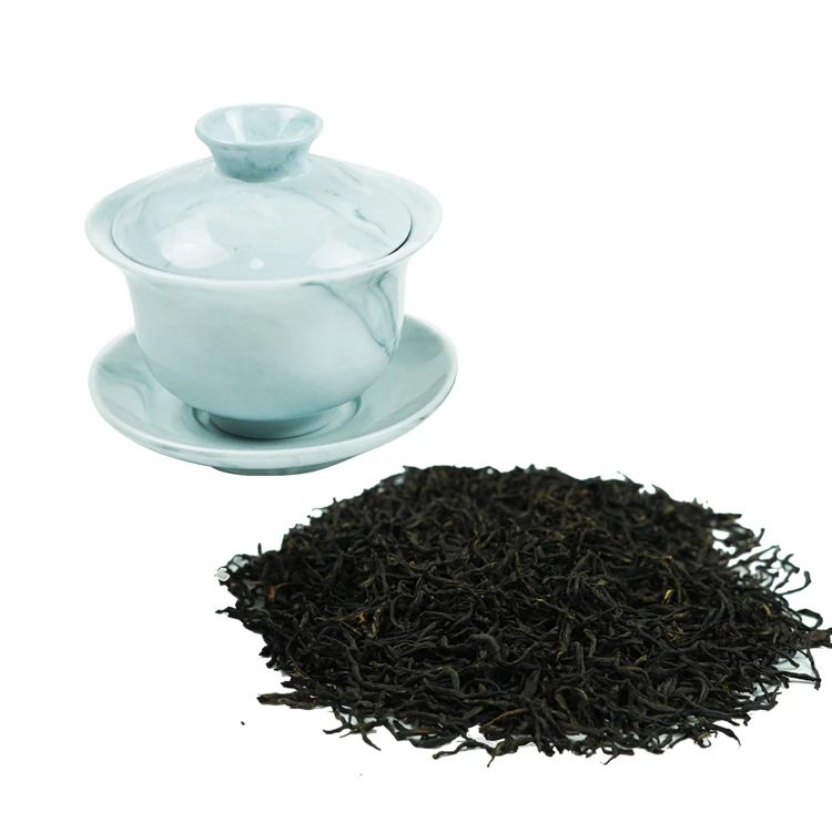 chinese cheap price of orthodox organic certified raw granulated immune health loose leaf black tea supplier bulk