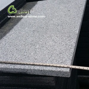 Chinese Granite G654 flamed and brushed tile