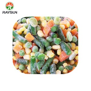 Chinese new crop high quality IQF mixed vegetables