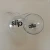 Import Christmas decorations clear plastic with print logo from China