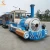 Import Christmas funfair attraction sightseeing electric trackless train amusement park rides for sale from China