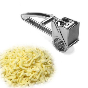 Classical multipurpose easy kitchen tools stainless steel vegetable manual rotary drum cheese grater