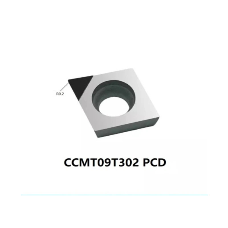 CNC lathe tool insert super bright CCMT09T302  PCD cutter head diamond cutting tool
