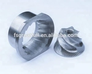 CNC machined coffee burr in conical shape espresso grinder coffee burr coffee machine metal parts