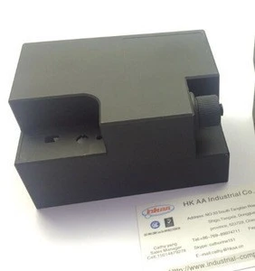 CNC Milling aluminum box,small aluminum project box with black color