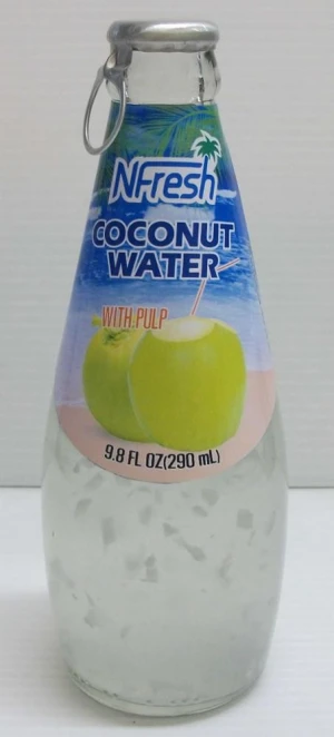 Pure Coconut Water Juice with Pulp, without Pulp