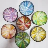 COLORED LACQUER BOWL FROM COCONUT SHELL MADE IN VIETNAM LACQUERED BOWL AT VERY CHEAP PRICE