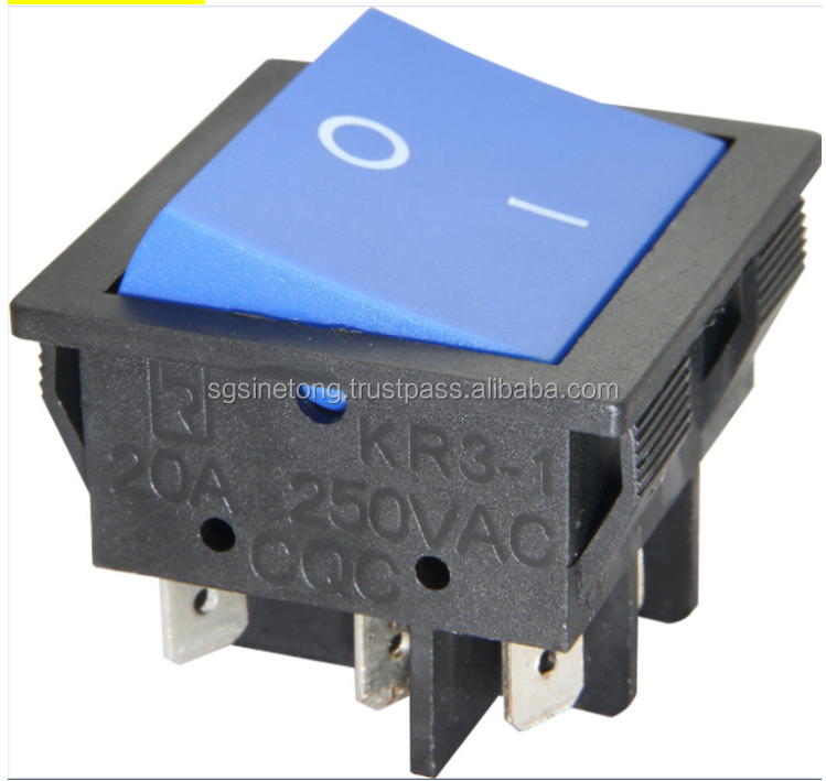 Buy Colorful 250vac On-off Rocker Switch Series 4 Pin Rocker Switch ...