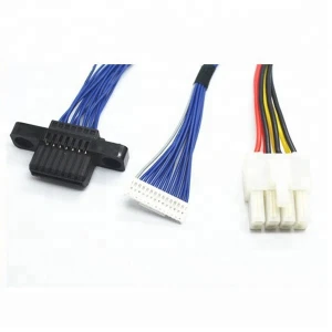 colorful connector flexible flat electrical wire harness,radio wire harness