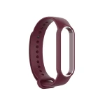 Colorful Silicone Watch Strap for Mi Band 5 Bracelet Smart Watch Replacement Wristband Soft Stain Resistant