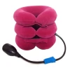 Comfortable Air Neck Inflation Pillow Collar Cervical Traction Device Adjustable Inflatable Neck Stretcher For Neck Pain Relief