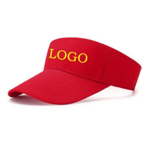 comfortable breathable adjustable plain golf tennis dry fit sport hat cap running sun visor caps