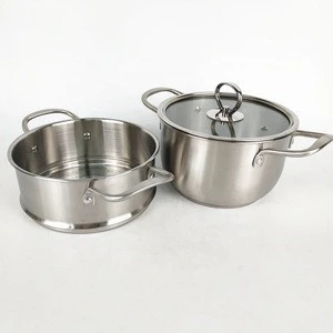 commercial 24cm stainless steel pasta cooker double boiler pot