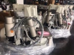 computerized automatic overlock sewing machine with auto trimming / trimmer