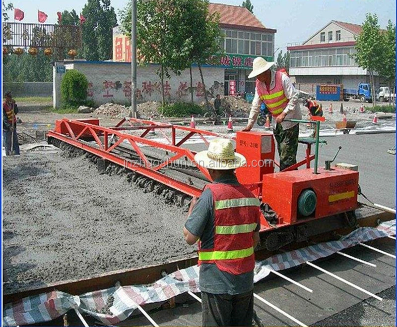concrete road vibratory roller paver