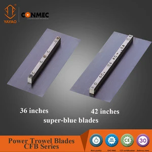 CONMEC high quality concrete finishing blade using spring steel for Power Trowel