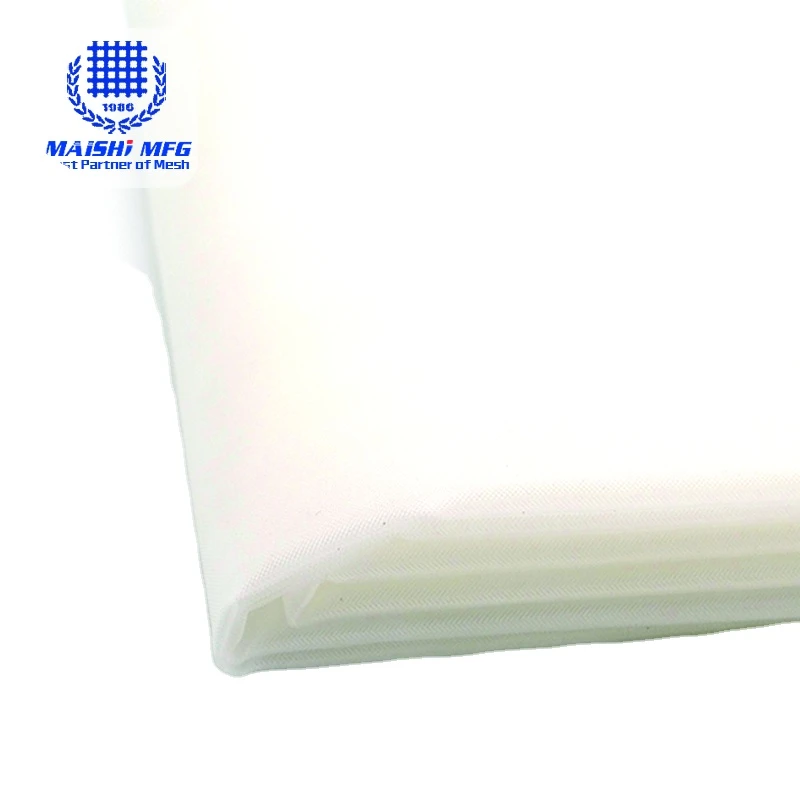 Corrosion-resistant white nylon material flour screen