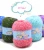 Import cotton acrylic blend yarn baby yarn hand knitting dot yarn from China