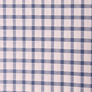 cotton bamboo fiber blended elastic check yarn-dyed breathable spandex fabric skin soft and stylish classic
